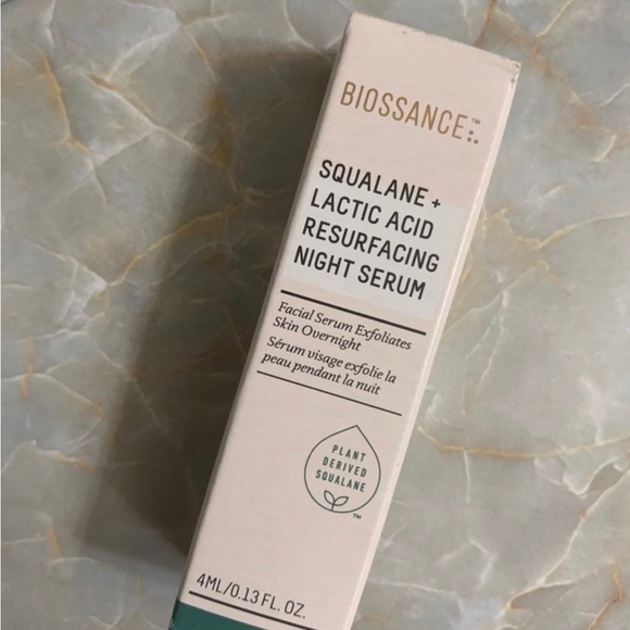 Lactic Acid Facial Serum and Mask Minis 2 Piece Biossance & Ren Bundle - NEW - Picture 2 of 3